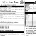 Rescue 1122 Lahore Latest Jobs Notification Out 2025