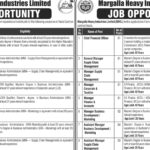 Margalla Heavy Industries Limited Taxila Jobs Notice 2025