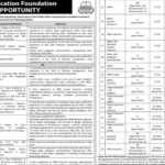 Punjab Education Foundation PEF Islamabad Latest Jobs 2025